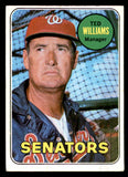 1969 Topps Baseball #650 Ted Williams Senators EX+/EX-MT 541096