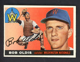 1955 Topps Baseball #169 Bob Oldis Senators EX-MT 541229