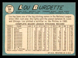 1965 Topps Baseball #064 Lou Burdette Cubs EX-MT 541312