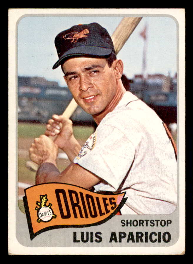 1965 Topps Baseball #410 Luis Aparicio Orioles VG-EX 541316