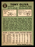 1967 Topps Baseball #050 Tony Oliva Twins EX+/EX-MT 541329