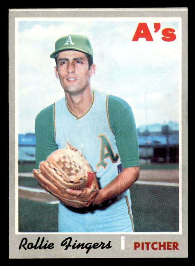 1970 Topps Baseball #502 Rollie Fingers A's NR-MT 541393