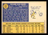 1970 Topps Baseball #502 Rollie Fingers A's EX-MT 541394