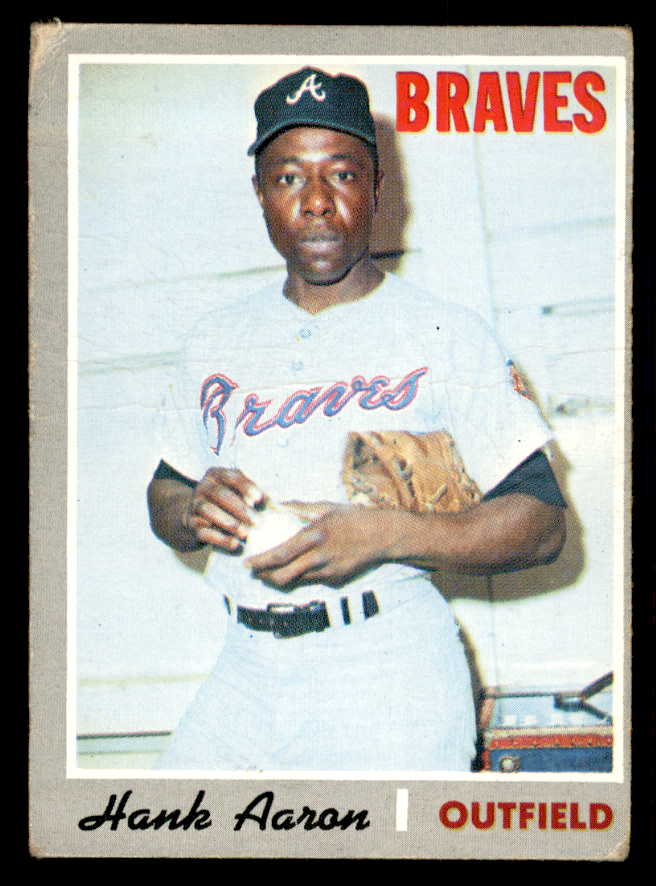 1970 Topps Baseball #500 Hank Aaron Braves FR-GD 541398