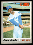 1970 Topps Baseball #630 Ernie Banks Cubs EX 541403