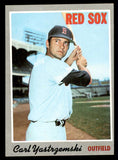 1970 Topps Baseball #010 Carl Yastrzemski Red Sox EX+/EX-MT 541413