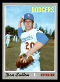 1970 Topps Baseball #622 Don Sutton Dodgers EX+/EX-MT 541423