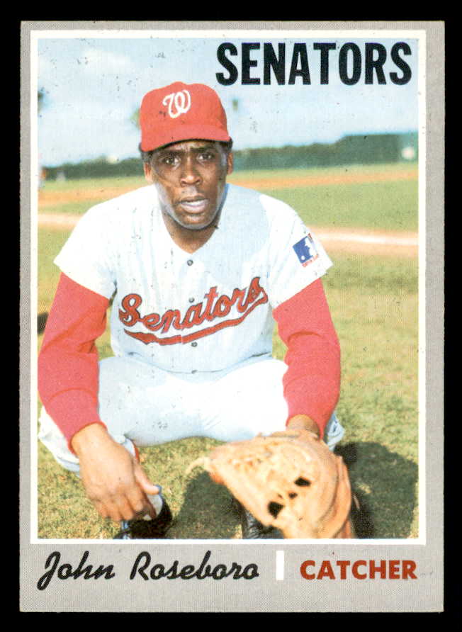 1970 Topps Baseball #655 John Roseboro Senators EX-MT 541427