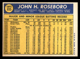 1970 Topps Baseball #655 John Roseboro Senators EX-MT 541427