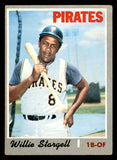 1970 Topps Baseball #470 Willie Stargell Pirates FR-GD 541431