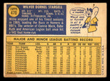 1970 Topps Baseball #470 Willie Stargell Pirates FR-GD 541431