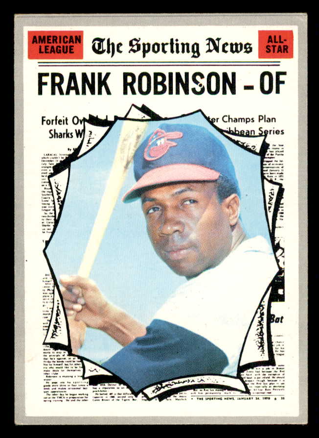 1970 Topps Baseball #463 Frank Robinson A.S. Orioles EX+/EX-MT 541441