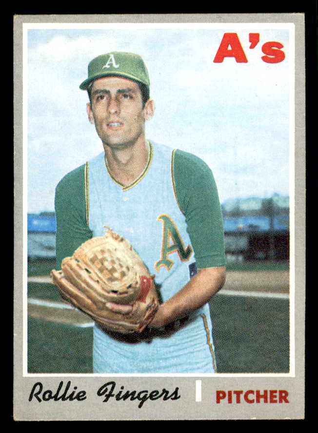 1970 Topps Baseball #502 Rollie Fingers A's VG-EX 541453