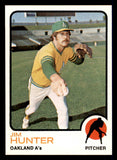 1973 Topps Baseball #235 Catfish Hunter A's NR-MT 541534