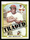 1972 Topps Baseball #752 Joe Morgan TR Reds NR-MT 541714
