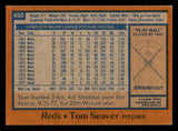 1978 Topps Baseball #450 Tom Seaver Reds NR-MT 541727