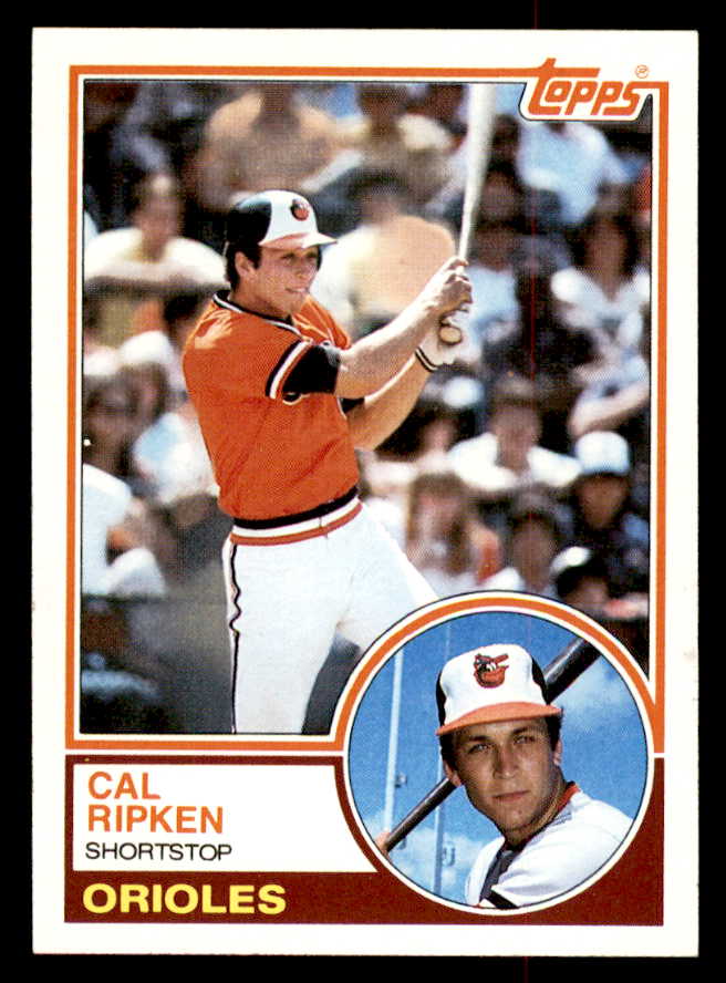 1983 Topps Baseball #163 Cal Ripken Orioles NR-MT 541775