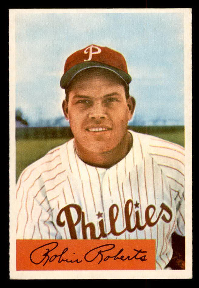 1954 Bowman Baseball #095 Robin Roberts Phillies EX-MT 541788