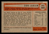 1954 Bowman Baseball #101 Don Larsen Orioles EX 541795