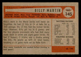 1954 Bowman Baseball #145 Billy Martin Yankees VG 541800