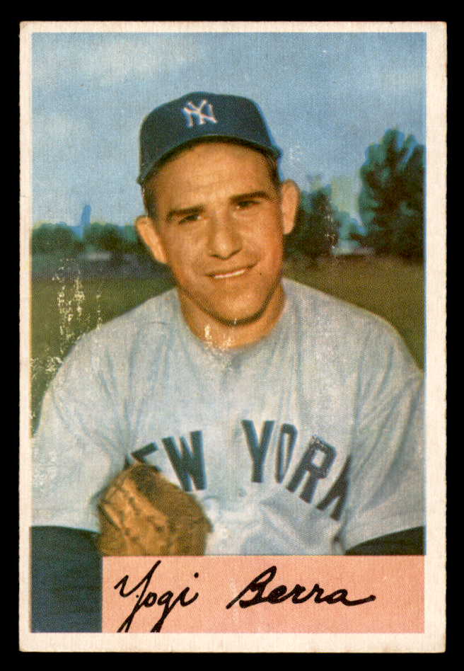 1954 Bowman Baseball #161 Yogi Berra Yankees EX+/EX-MT 541801