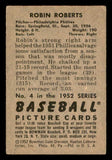 1952 Bowman Baseball #004 Robin Roberts Phillies VG-EX 541890