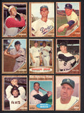 1962 Topps Baseball Near Set 559 Diff EX+/EX-MT Koufax Ford 541924