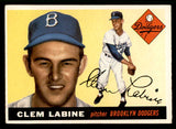 1955 Topps Baseball #180 Clem Labine Dodgers EX-MT 541989