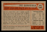 1954 Bowman Baseball #141 Joe Gargiola Cubs EX-MT 542019