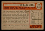 1954 Bowman Baseball #141 Joe Gargiola Cubs VG 542027