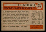 1954 Bowman Baseball #097 Gil McDougald Yankees EX-MT 542034