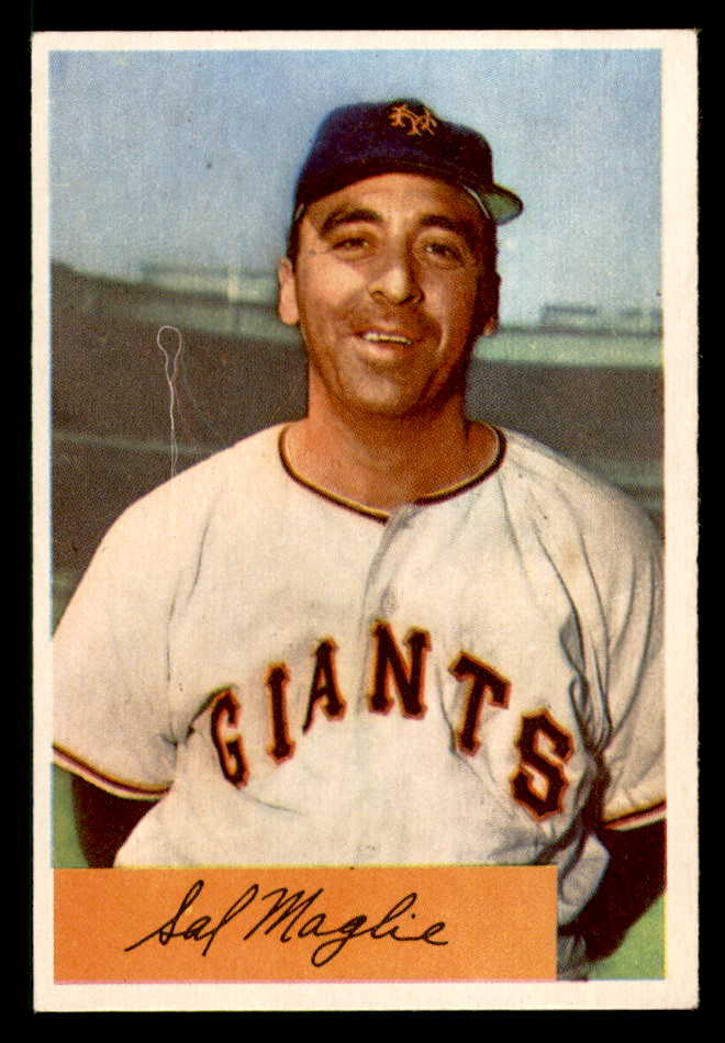 1954 Bowman Baseball #105 Sal Maglie Giants EX-MT 542036