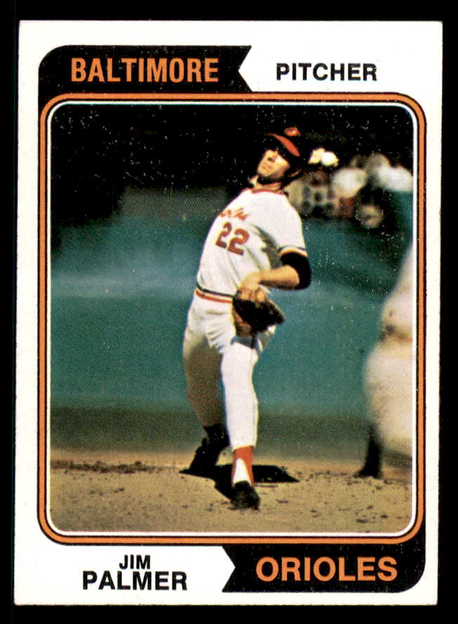 1974 Topps Baseball #040 Jim Palmer Orioles NR-MT 542111