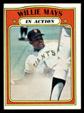 1972 Topps Baseball #050 Willie Mays IA Giants EX-MT 542135