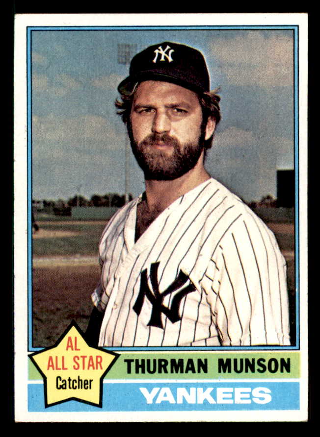 1976 Topps Baseball #650 Thurman Munson Yankees EX 542246