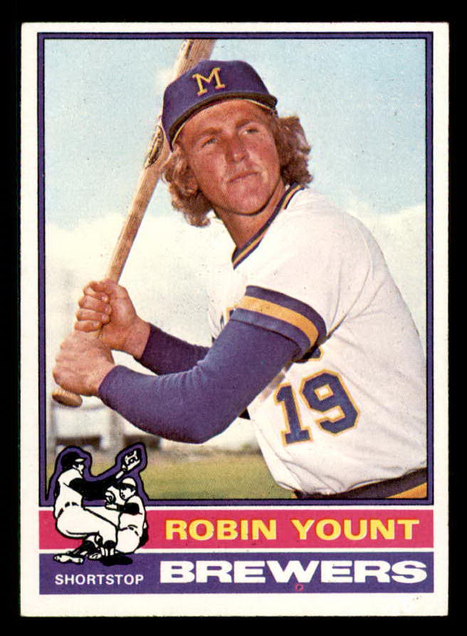1976 Topps Baseball #316 Robin Yount Brewers EX-MT 542249