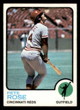 1973 Topps Baseball #130 Pete Rose Reds EX 542317