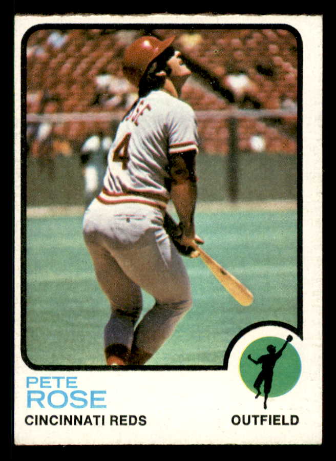 1973 Topps Baseball #130 Pete Rose Reds EX-MT 542319