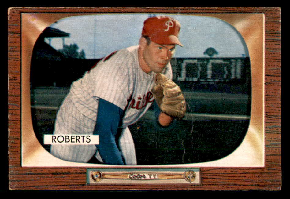 1955 Bowman Baseball #171 Robin Roberts Phillies GD-VG 542380