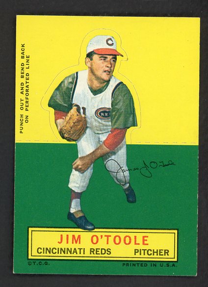 1964 Topps Baseball Stand Ups Jim O'Toole Reds NR-MT 542592
