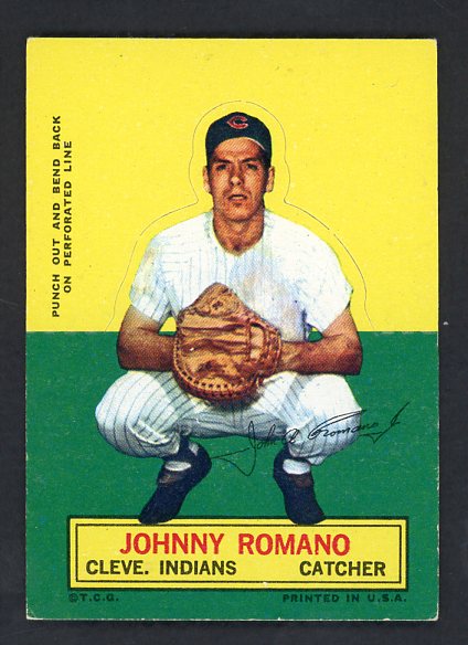 1964 Topps Baseball Stand Ups Johnny Romano Indians EX+/EX-MT 542606