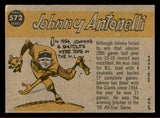 1960 Topps Baseball #572 Johnny Antonelli A.S. Giants NR-MT 542693