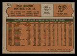 1972 Topps Baseball #773 Ron Brand Expos NR-MT 543128