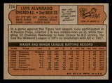 1972 Topps Baseball #774 Luis Alvarado White Sox NR-MT 543129