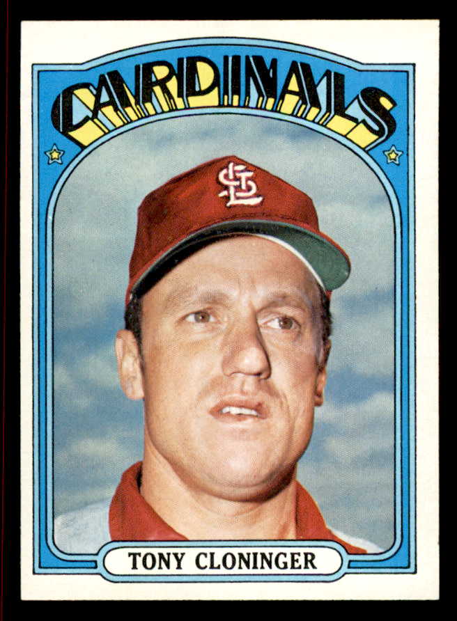 1972 Topps Baseball #779 Tony Cloninger Cardinals NR-MT 543130