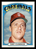 1972 Topps Baseball #779 Tony Cloninger Cardinals NR-MT 543130
