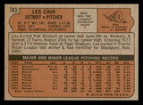 1972 Topps Baseball #783 Les Cain Tigers NR-MT 543133