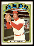 1972 Topps Baseball #762 Wayne Simpson Reds EX-MT 543149