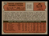 1972 Topps Baseball #762 Wayne Simpson Reds EX-MT 543149