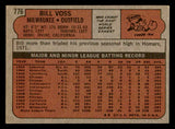 1972 Topps Baseball #776 Bill Voss Brewers VG-EX 543179